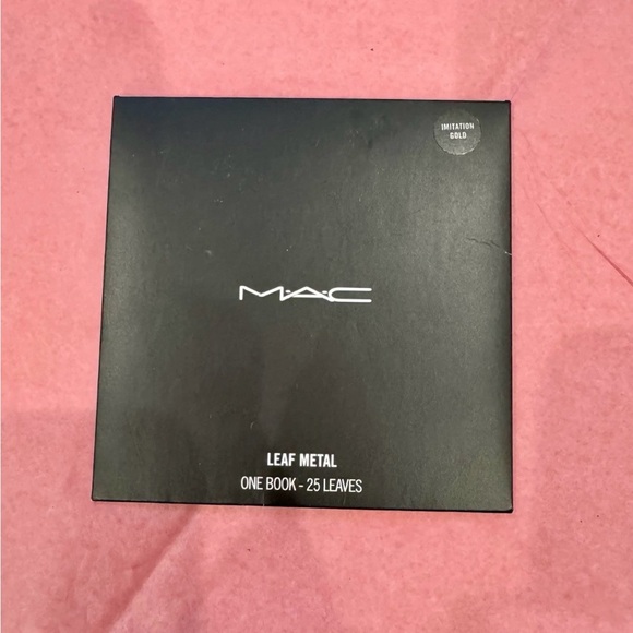 Stanley Other - Vintage MAC M.A.C. Cosmetics Makeup Gold Leaf Metal Papers MUA Edition - RARE